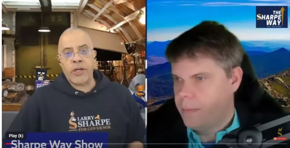 Larry Sharpe Is the CBDC a Currency of Control? Author & Candidate, Aaron Day discusses