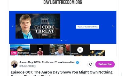 Episode 007: The Aaron Day Show – You Might Own Nothing Sooner Than You Think